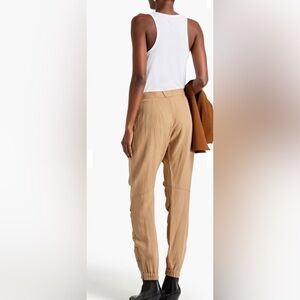 Rag & Bone High Waisted Twill Tapered Sand Color Pant